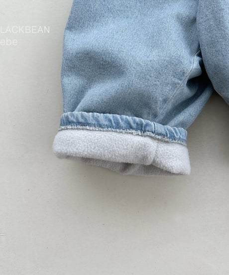 4[予約]blackbean slope bebe pants(baby)
