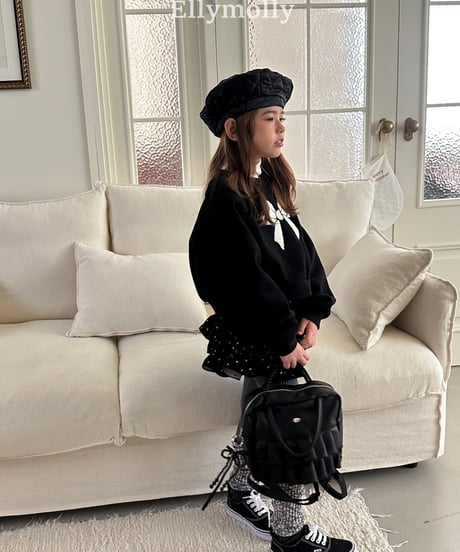 103[予約]ELLYMOLLY square frill bag