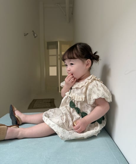 9[予約]mydaughter organic flora dress