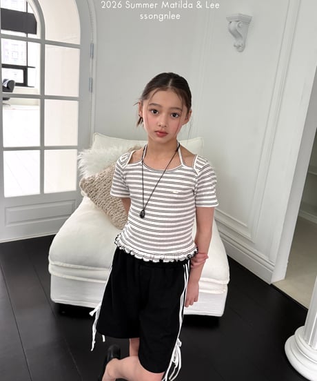 19[予約]matilda&lee ruffle halter neck