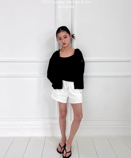 90[予約]matilda&lee summer hooded cardigan