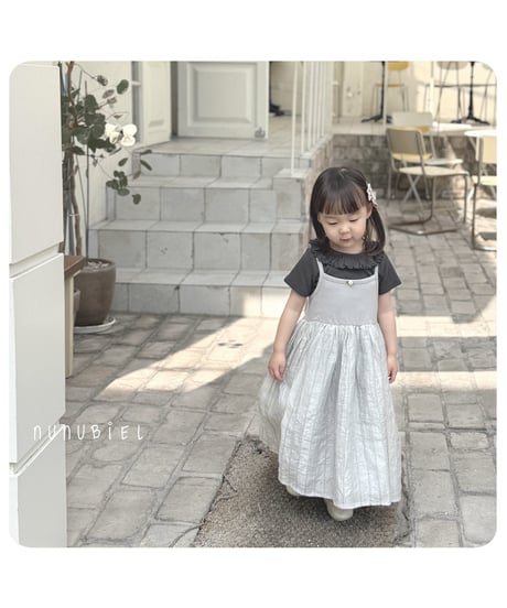 39[予約]nunubiel rose dress