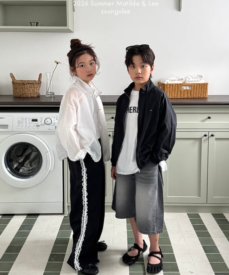 89[予約]matilda&lee see through windbreaker