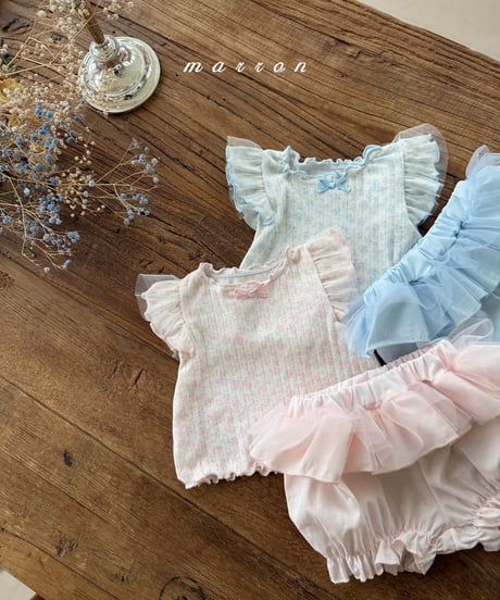 46[予約]marron bebe chouchou set(6-18m)