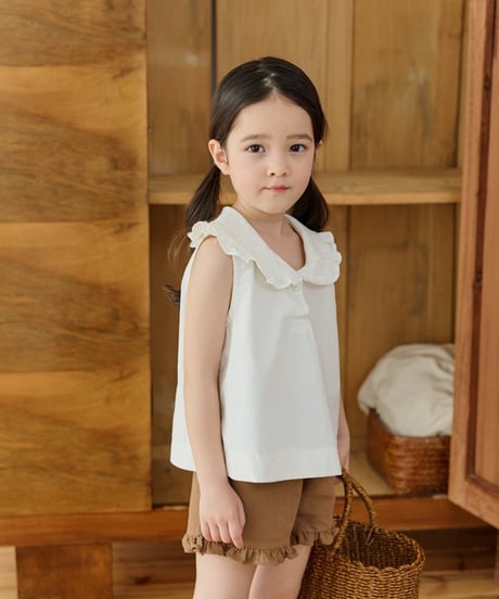 6[予約]mon Atelier romi frill collar blouse