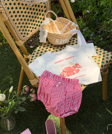 106[予約]ninibello scoop scoop short sleeve t-shirt(baby)