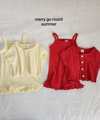 24[予約]merry go round ribbed ops