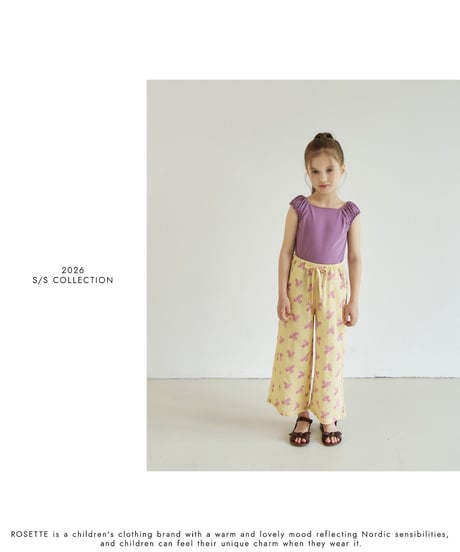 23[予約]ROSETTE aloha pants(JS有)