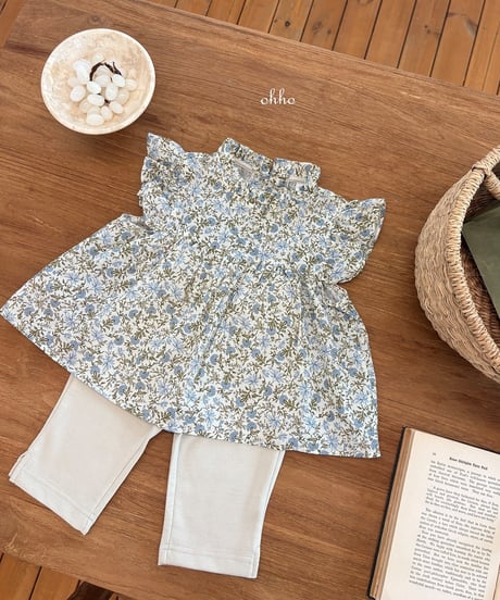 15[予約]ohho caramel blouse