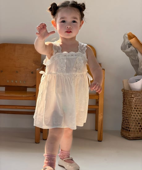 25[予約]mydaughter french lace dress