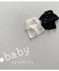 34[予約]nunubiel bebe quadrangle shirts