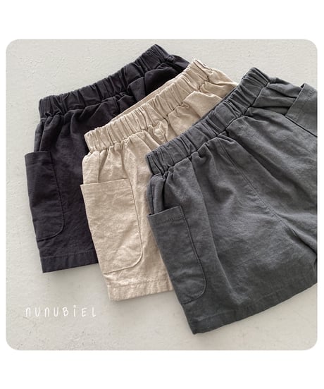 79[予約]nunubiel buckle pants