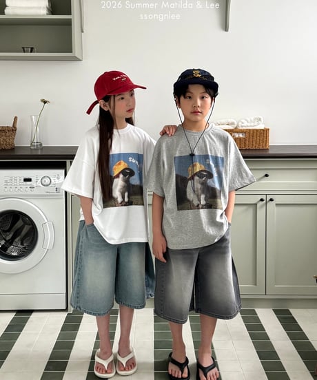 37[予約]matilda&lee sunny cat tee