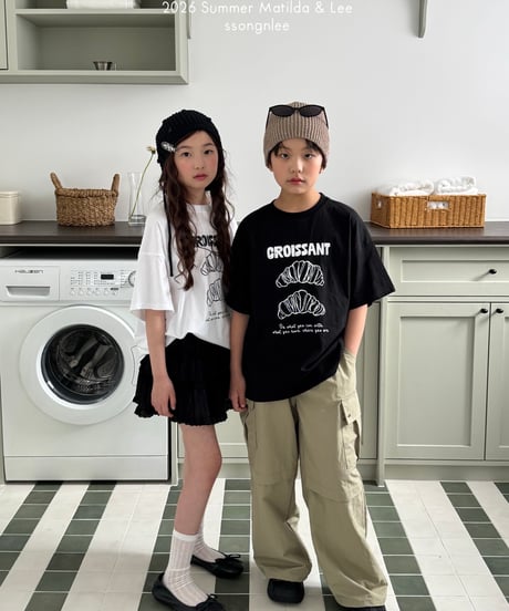 48[予約]matilda&lee croissant tee