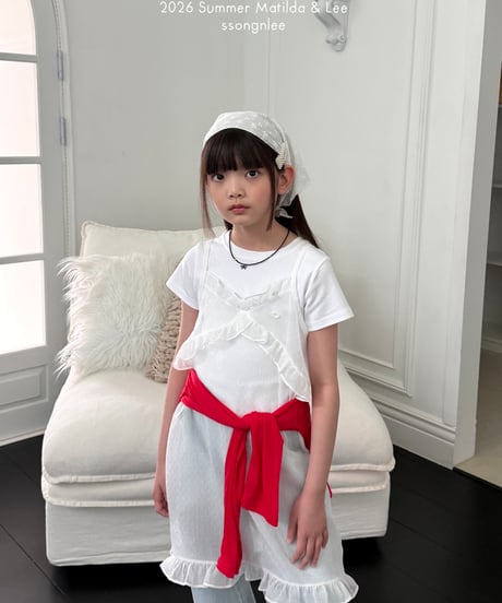 80[予約]matilda&lee see through frill ops