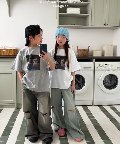 45[予約]matilda&lee cinema puppy tee