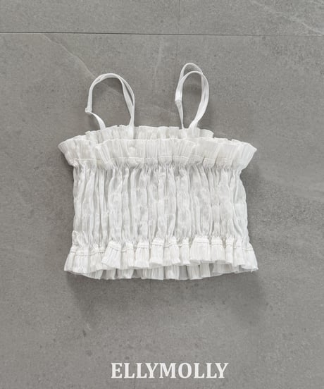 22[予約]ELLYMOLLY popcorn bustier