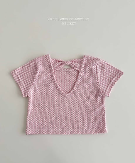 4[予約]melikey point back t