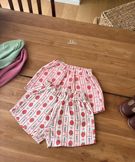 8[予約]ohho i love strawberry shorts