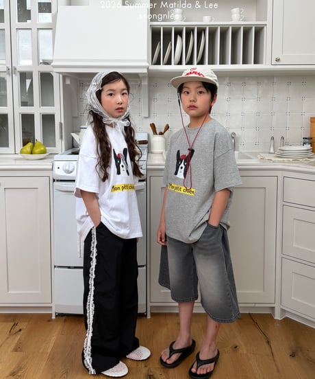 41[予約]matilda&lee petit dog tee