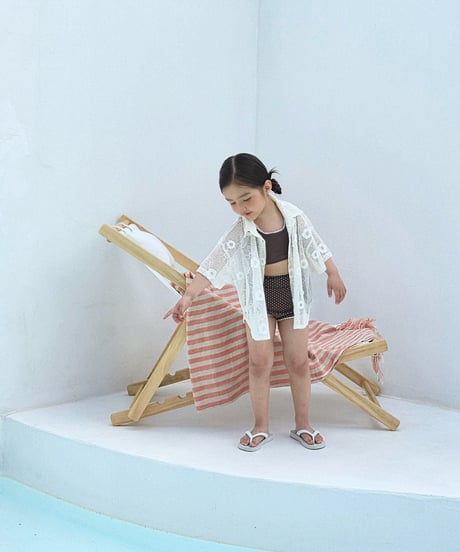 81[予約]ELLYMOLLY flower resort shirt