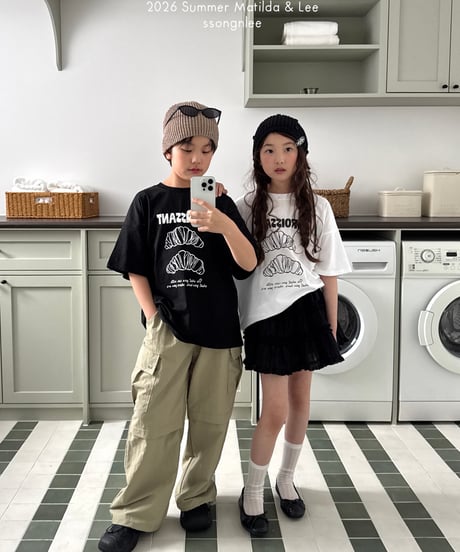48[予約]matilda&lee croissant tee