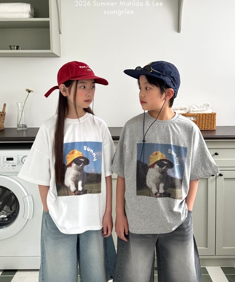 37[予約]matilda&lee sunny cat tee