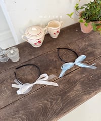 55[予約]marron ribbon headband