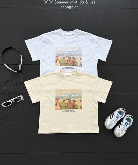 32[予約]matilda&lee alpaca tee