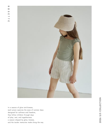 24[予約]ROSETTE eden shorts