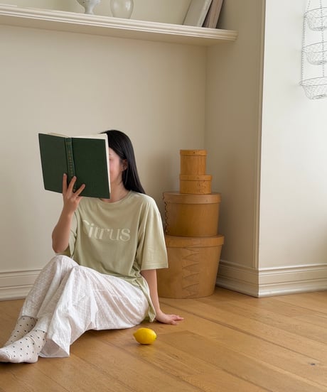 57[予約]ninibello mori punching eyelet pants(adult)