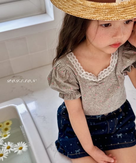 13[予約]poisson sweet dot denim