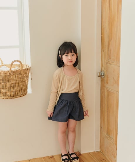 11[予約]mon Atelier airy frill cardigan