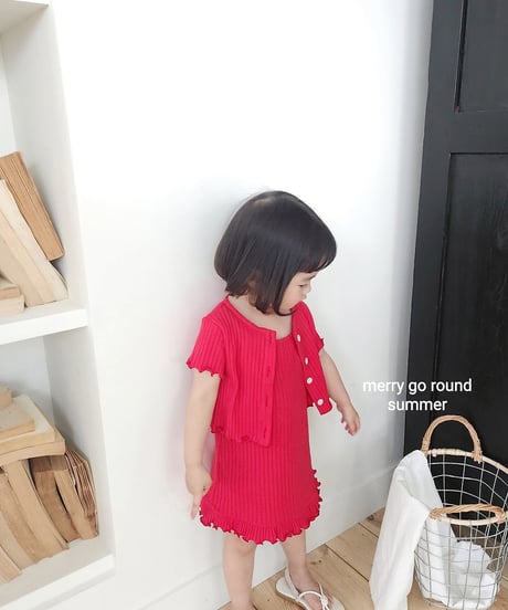 24[予約]merry go round ribbed ops