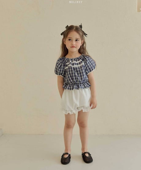 65[予約]melikey vivi lace blouse