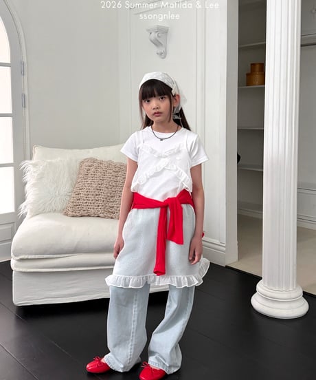80[予約]matilda&lee see through frill ops