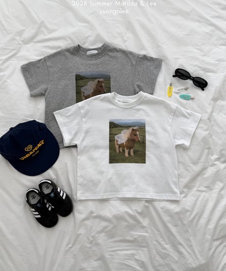 42[予約]matilda&lee angel pony tee