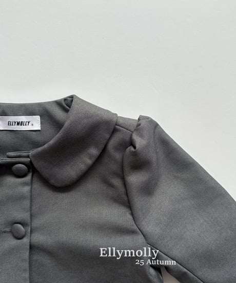 [即納]ELLYMOLLY shushu crop jk