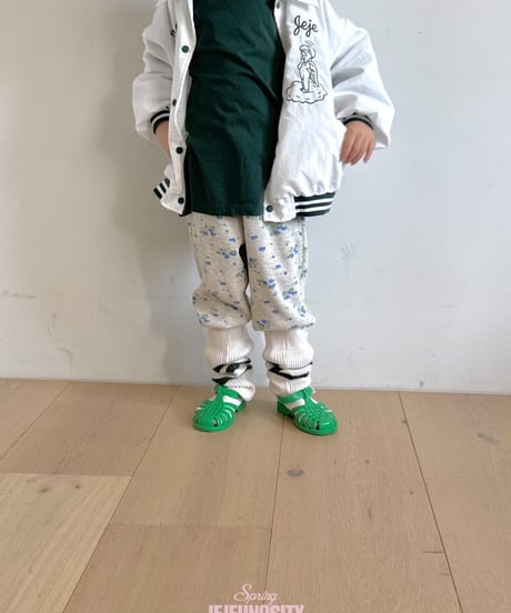 32[予約]jejeunosity garden jogger pants