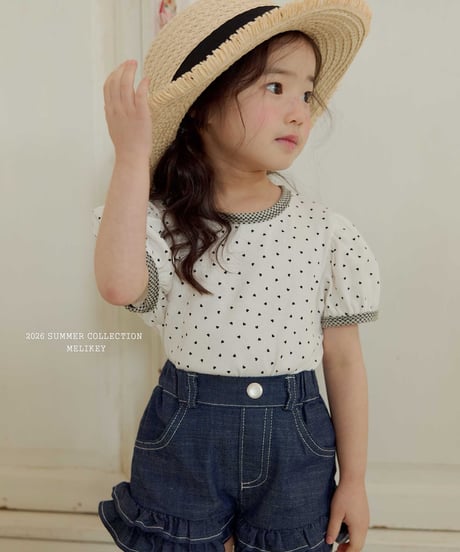44[予約]melikey tutu frill shorts(denim)