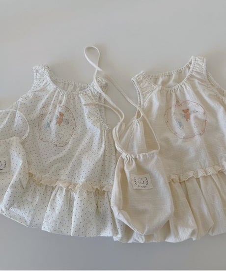 3[予約]mydaughter soft baby dress(bag set)