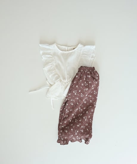 32[予約]Roa vintage bloom pants