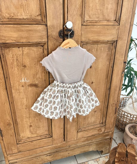 29[予約]ohho dove petit short sleeve t