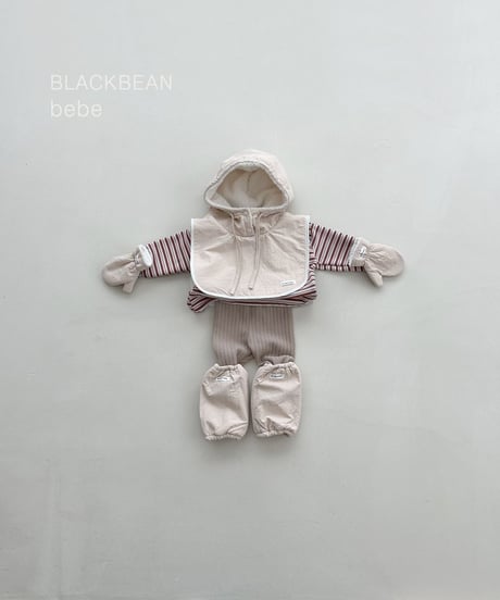 9[予約]blackbean baba bebe padded warmer(baby)