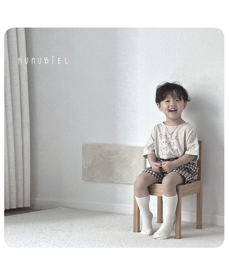 68[予約]nunubiel smile t-shirt