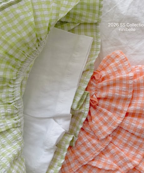 83[予約]ninibello sweet tiered skirt