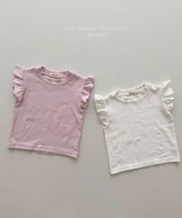 59[予約]melikey macaron frill t-shirt