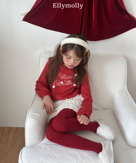 [即納]ELLYMOLLY pearl merry tee