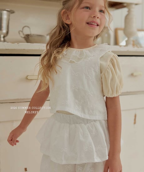 27[予約]melikey nana frill vest