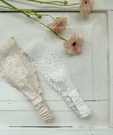 51[予約]monbebe 26 lace hairband